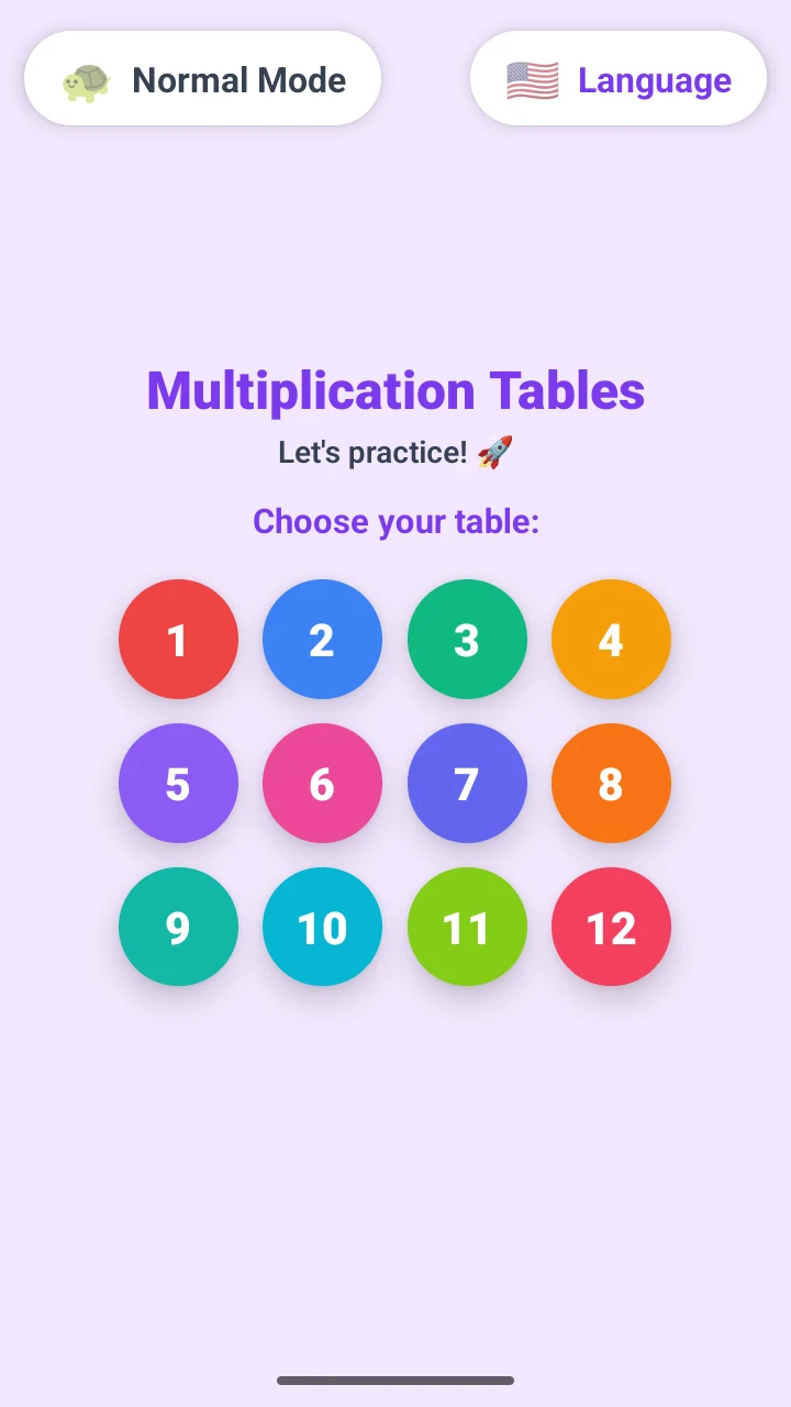Multiplication Table for Kids screenshot